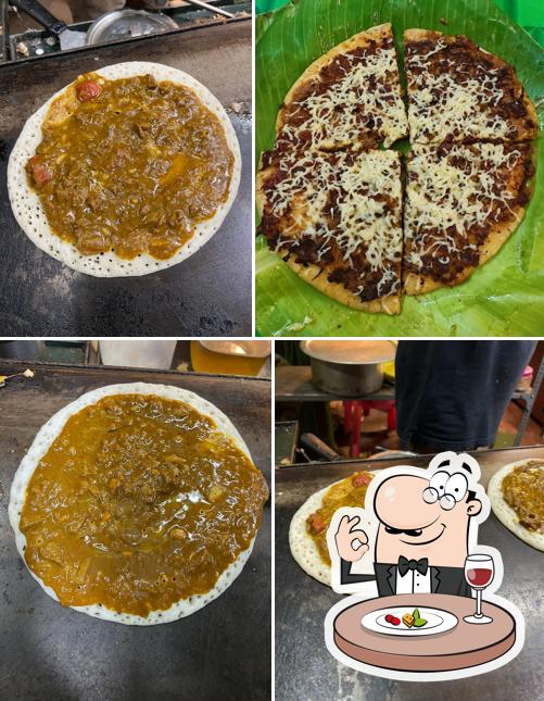 Food at The INDIAN Dosa Planet