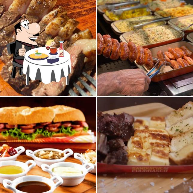 Prato de queijo em Companhia do Churrasco Del Paseo