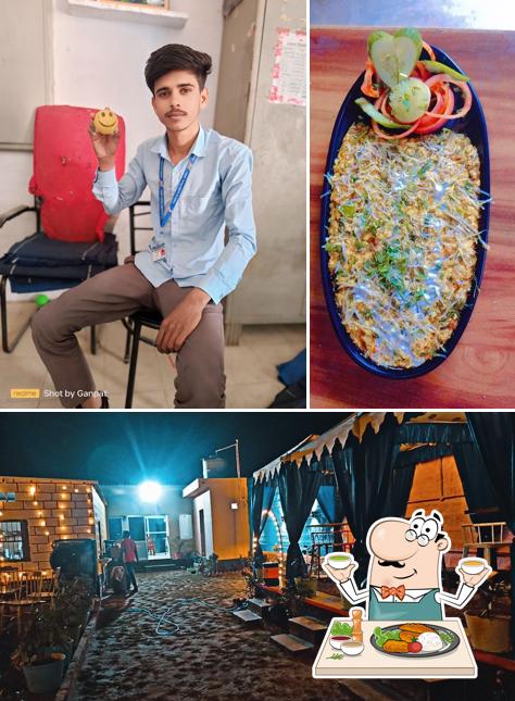 Take a look at the picture displaying food and beverage at Taka Tak Restaurant,Osian, jodhpur