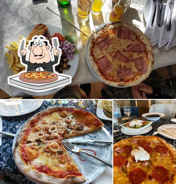 A Restaurant Baletna škola, puoi provare una bella pizza