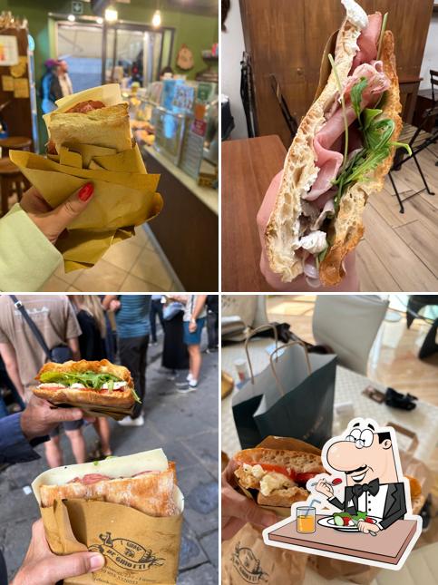 Platti al I' Girone De' Ghiotti - La schiacciata di Firenze