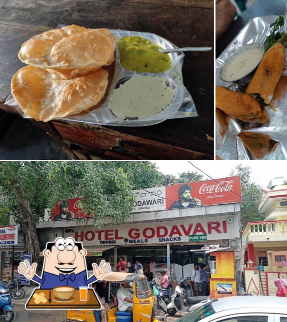 The restaurant's food and exterior