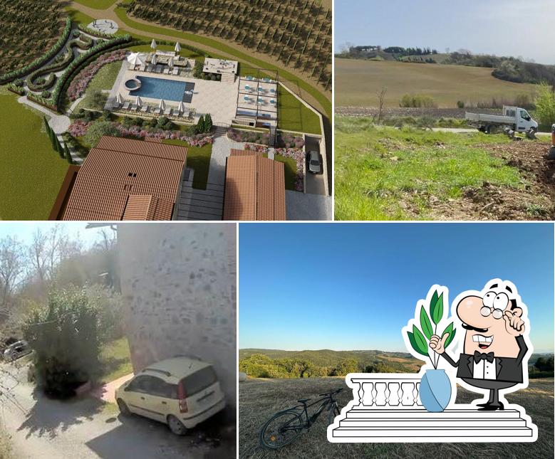Guarda gli esterni di La Torre sulla via Francigena