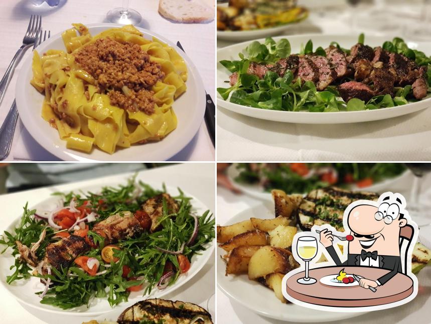 Platti al Osteria l'Amorosa