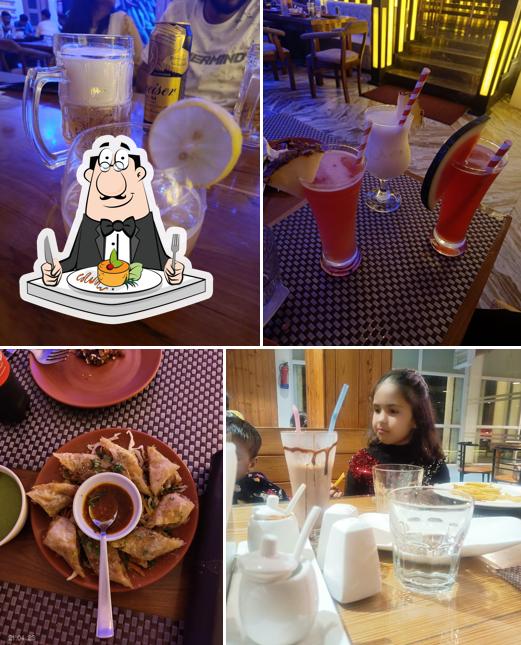 Food at Club Saifai