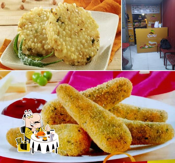 The restaurant's food and interior