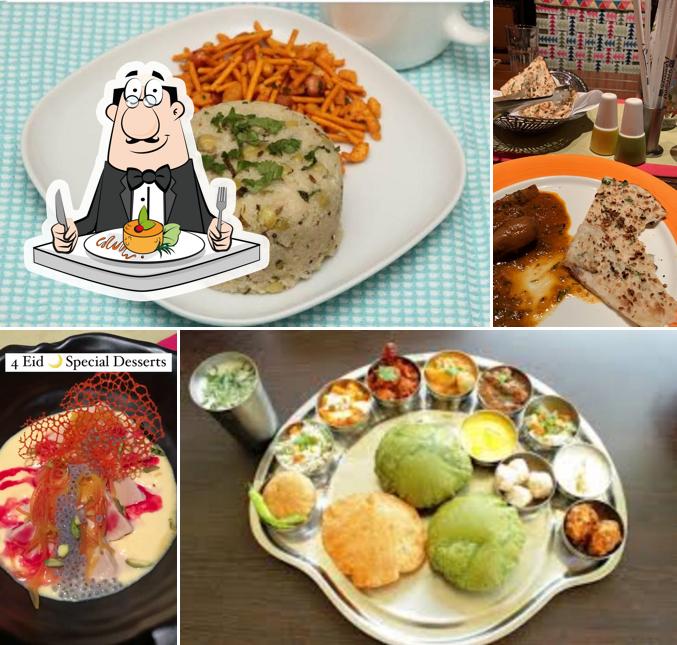 Food at Indiya Oye Radisson Blu