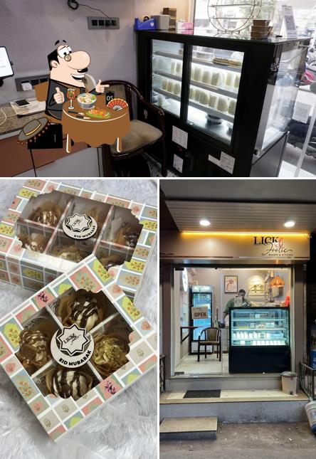 Licknfrolic Outlet is distinguished by food and interior