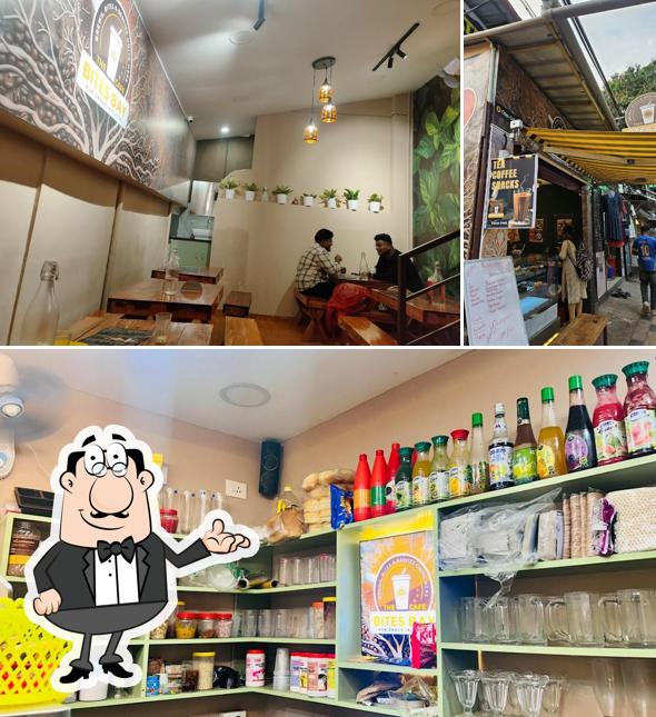 The interior of The Cafe Bites Bay