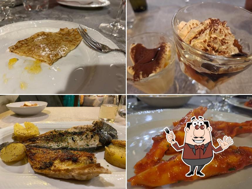 Cibo al Trattoria alla Torre