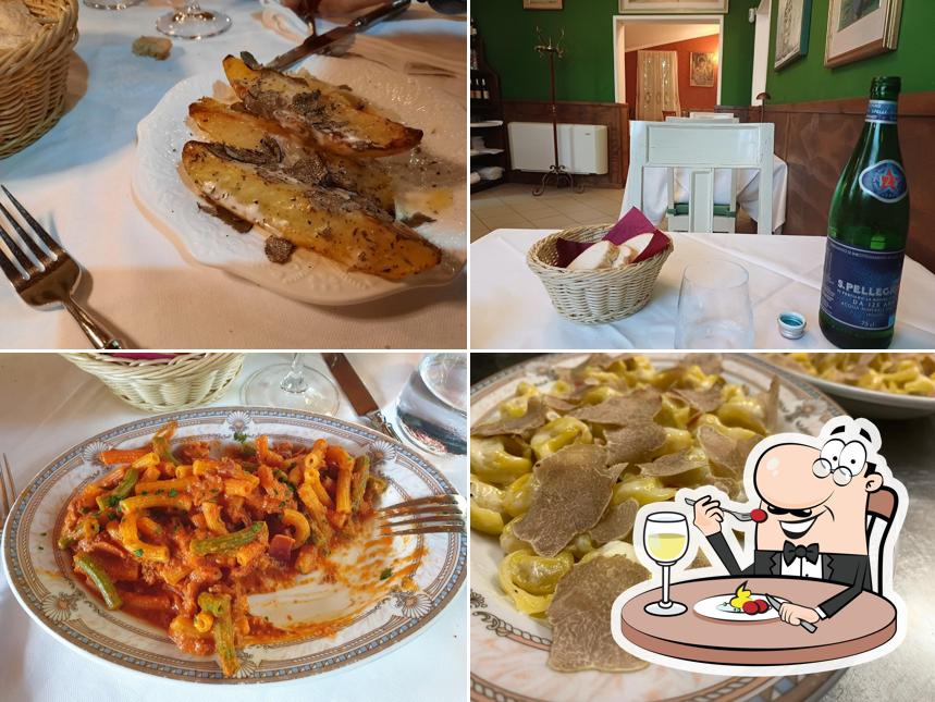 Cibo al Trattoria Anna Funghi e Tartufo