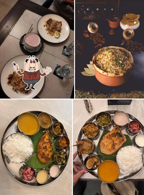 Meals at Aangan Restaurant