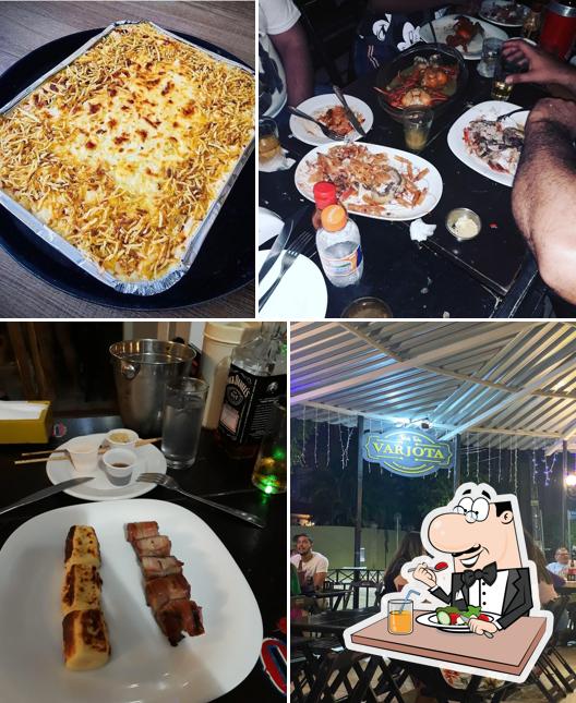 Platos en Bar da Varjota