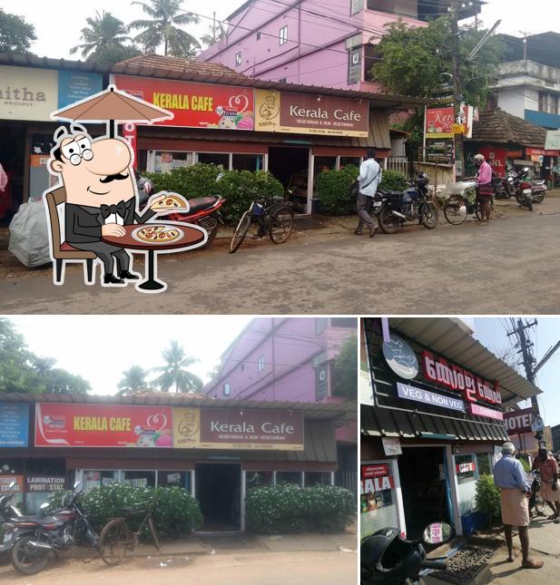 The exterior of Kerala Cafe
