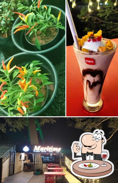 The restaurant's food and interior