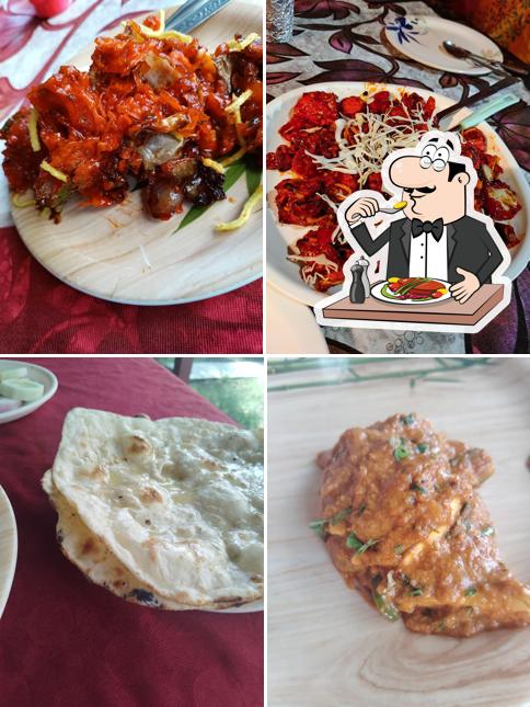 Food at Bramha Hotel