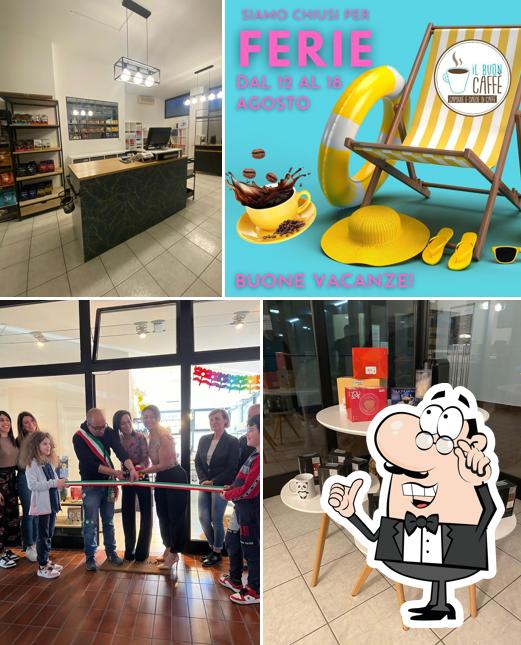 Gli interni di Il Buon Caffè