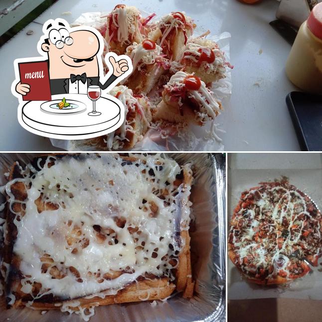 Food at Indian Pizza & Sandwich Center