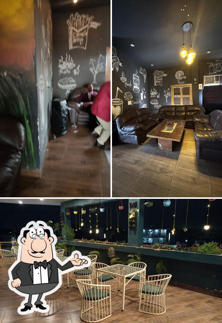The interior of Night Owl Cafe