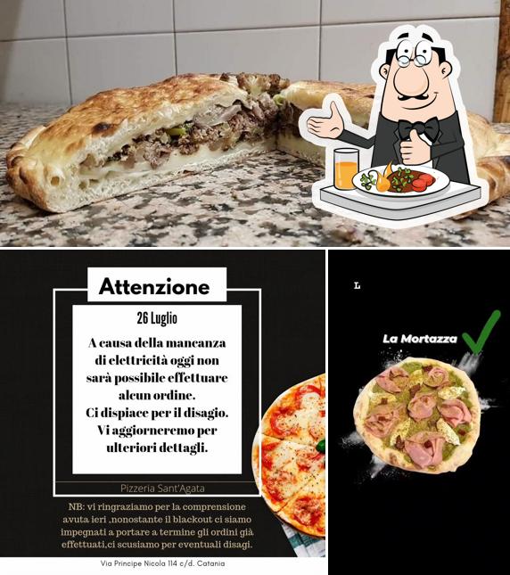 Cibo al Pizzeria Sant'Agata