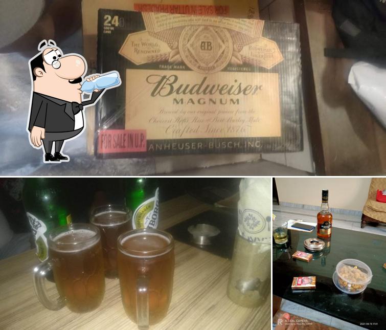 Try a drink from the menu