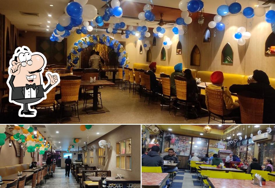 Check out how Brothers Dhaba looks inside