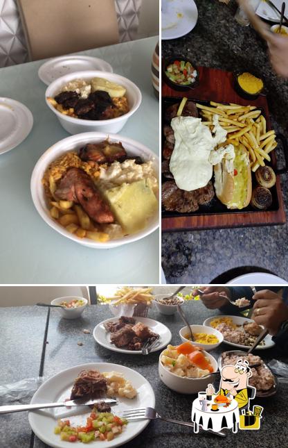 Comida em Churrascaria A gauchinha