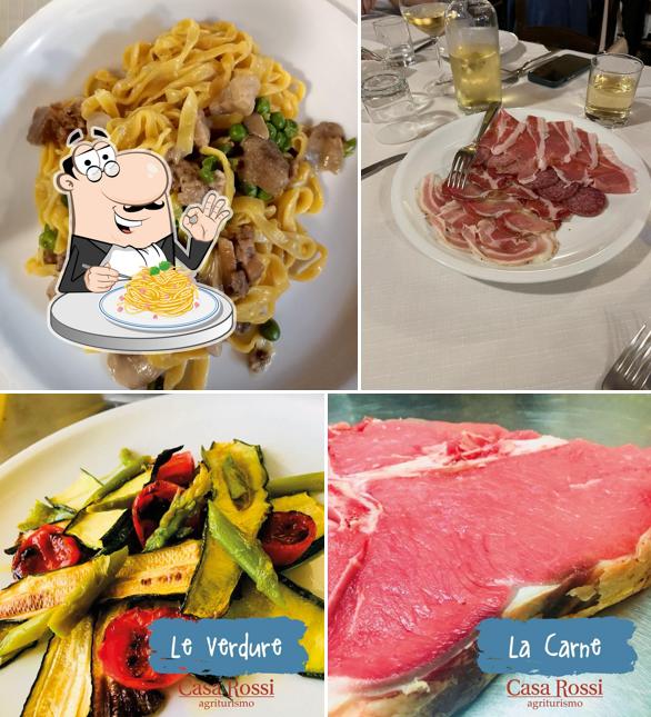 Spaghetti alla carbonara al Agriturismo Casa Rossi - ristorante aperto tutte le sere a cena