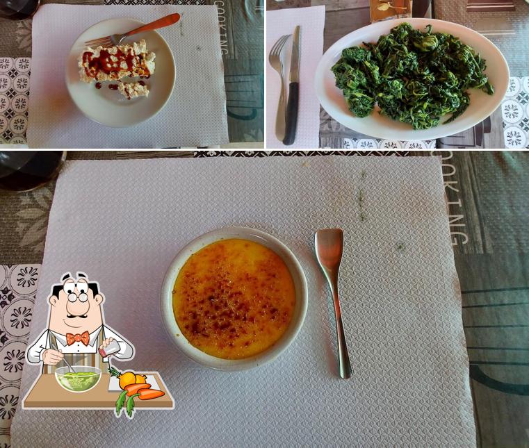 Insalata di alghe al Trattoria Crista