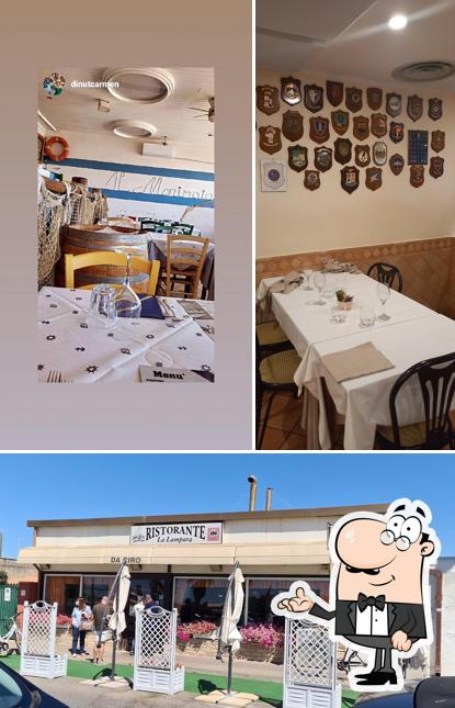 La immagine della interni e esterno di Ristorante La Lampara da Ciro