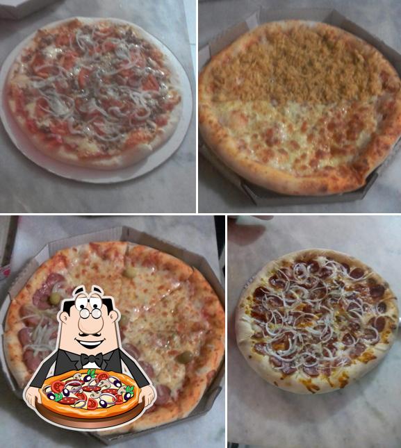 Experimente diferentes variedades de pizza