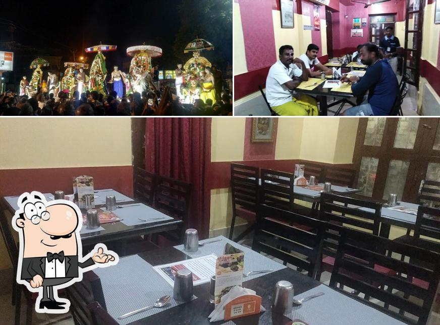 The interior of Milagu Hotel