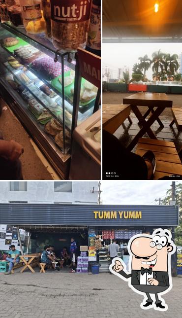 The interior of TUMM YUMM