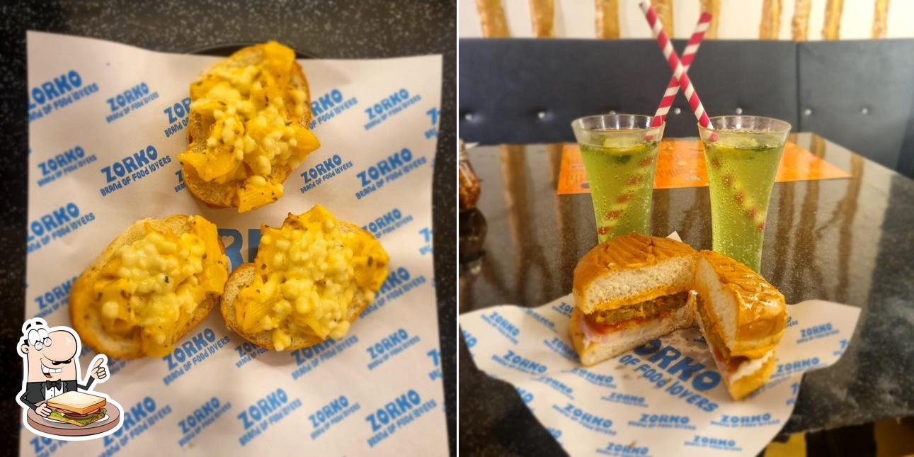 Grilled cheese sandwich at Zorko Brand of Food Lovers