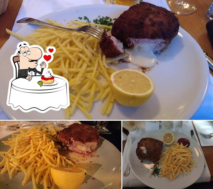 Restaurant zur Wanderruh propone un'ampia selezione di dolci