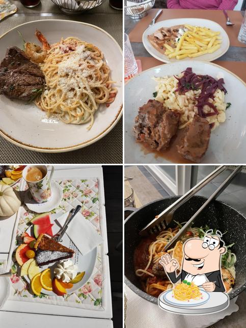 Spaghetti alla carbonara al Restaurant HÖFLI