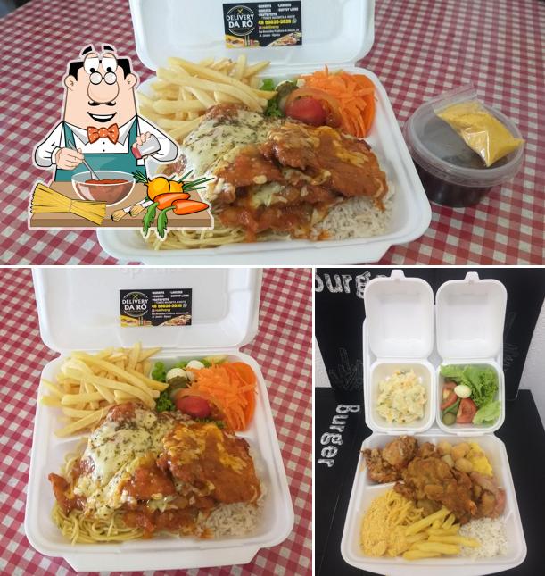 Esparguete à bolonhesa em Restaurante delivery da Rô