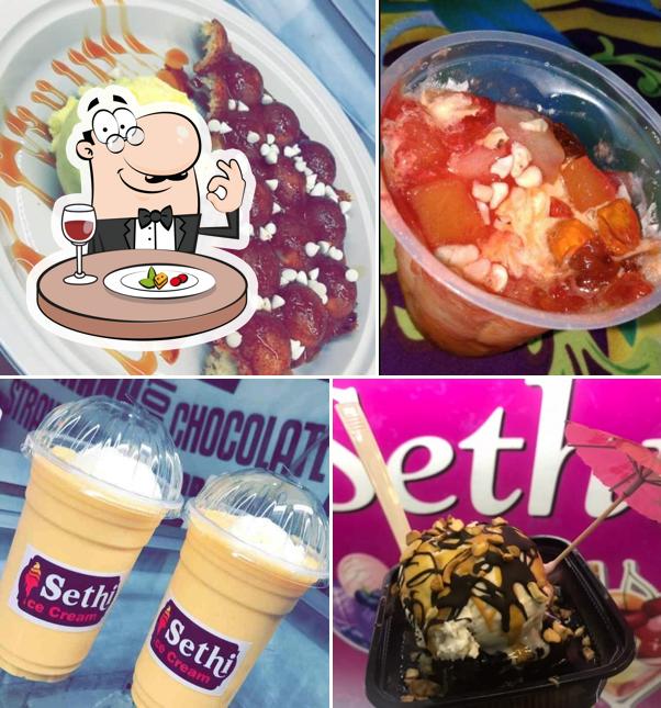 Food at Sethi Ice Cream