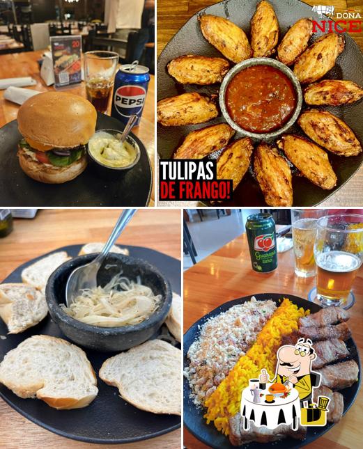 Comida em Dona Nice Steakhouse