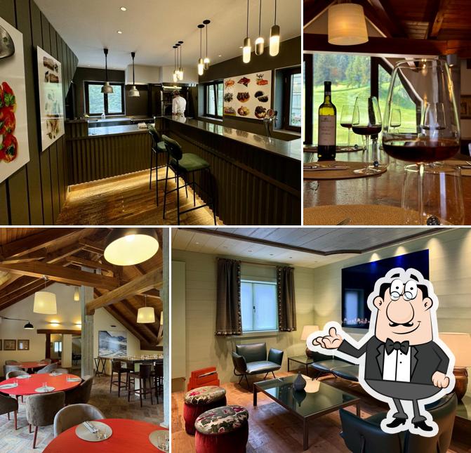 Gli interni di Ristorante Club House Claviere