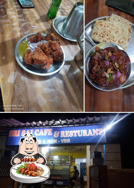 Food at Sri Sai Cafe & Restaurant