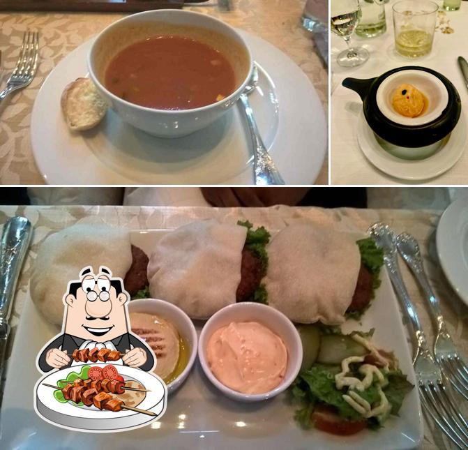 The restaurant's food and interior