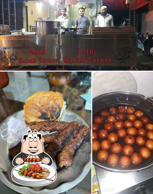 The picture of Delhi Kabab Corner’s food and interior