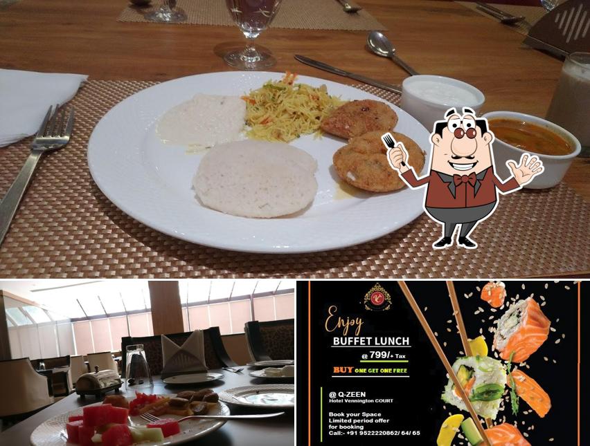 Food at Hotel Vennington Court