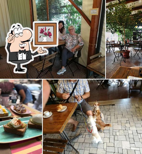 Gli interni di La Veranda Coffee Bar & Pinseria