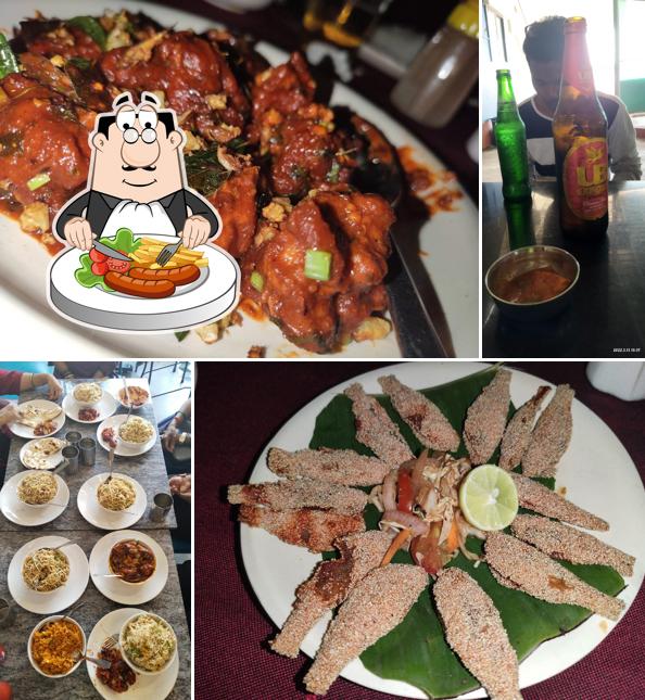 Food at Meeting Point (Bar & Restaurant)