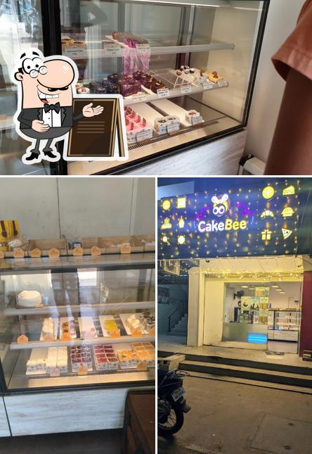 Check out how CakeBee - Your Favourite Bakery & Cake Shop looks outside