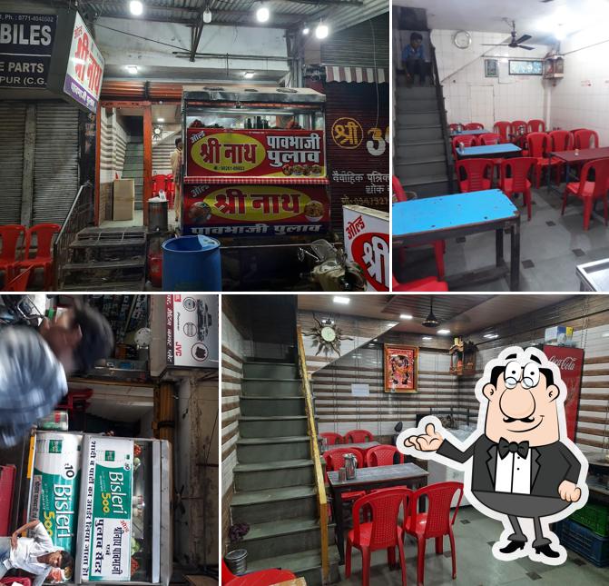 The interior of shreenath pav bhaji