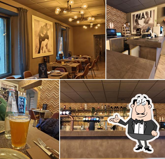 Dai un'occhiata agli interni di Tourlé Pizzeria, Grill & Lounge Aosta