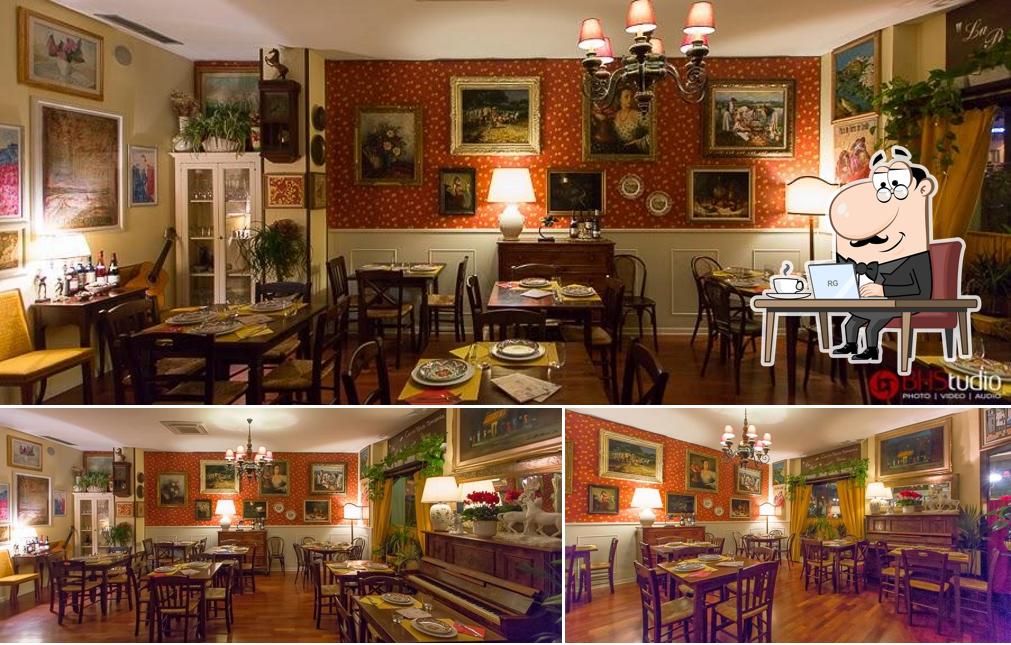 Gli interni di Ristorante spagnolo La Posta